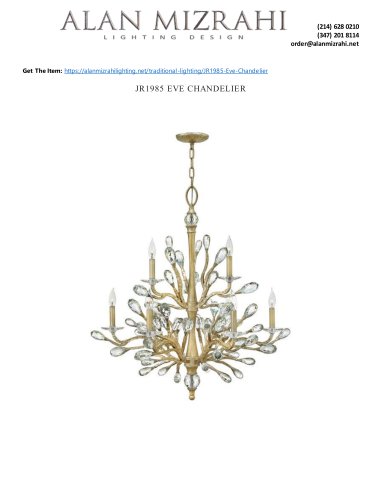 JR1985 EVE CHANDELIER