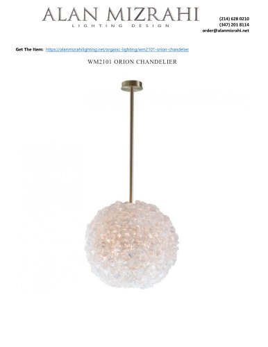 WM2101 ORION CHANDELIER