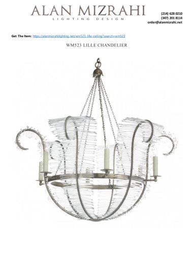 WM523 LILLE CHANDELIER