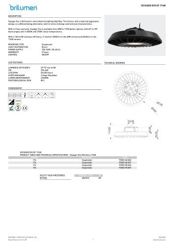 Voyager Evo Efficiency 174W