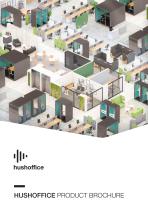 Hushoffice_Acoustic pods and booths_catalogue