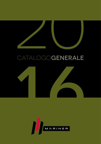 CATALOGO GENERALE 2016