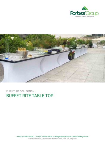 BUFFET RITE TABLE TOP