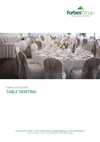 TABLE SKIRTING