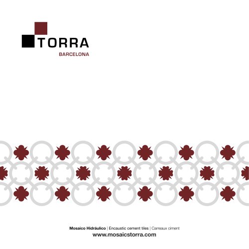 Catalog 2021 Cement tiles Torra Barcelona