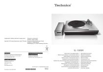 SL-1000R / Direct Drive Turntable System