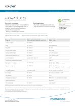 Data sheet colofer® PLUS65
