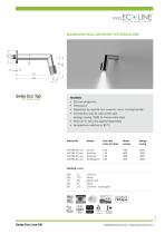 Washbasin wall-mounted tap Design Line 225