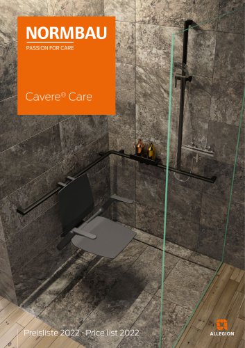 Cavere Care Price list 2022