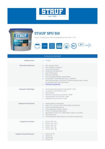 STAUF SPU 510 2024