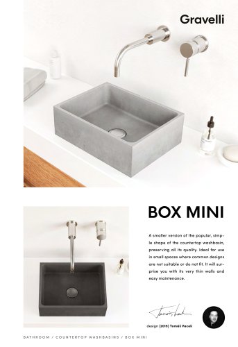 Product Sheet Box Mini