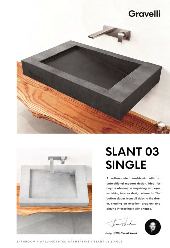 Product Sheet Slant 03 Single