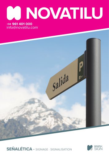 Signage Catalogue