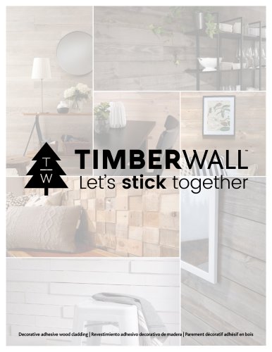 TIMBERWALL Let's stick together (2017 collections)