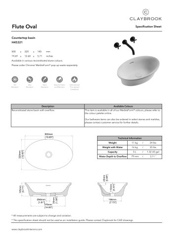 Flute Oval