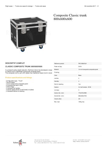 COMPOSITE CLASSIC TRUNK 800X600X600