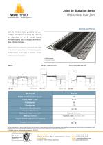 Mechanical floor joint - JDH 5.08