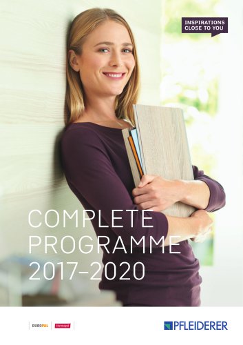 Complete programme 2017–2020