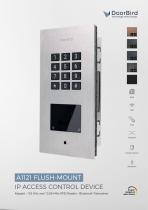 IP Access Control Device A1121 Flush-mount
