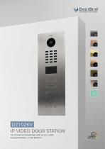 IP Video Door Station D2102KV