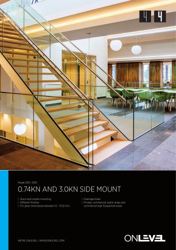 3kN Frameless Glass Balustrading System TL30