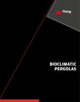 Bioclimatic Pergolas Brochure 2018