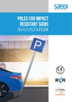 Flexible posts for road signs Augustaflex