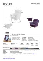 AR-100-20-20-20-001-001 Recliner Armchair (Manual) Data Sheet