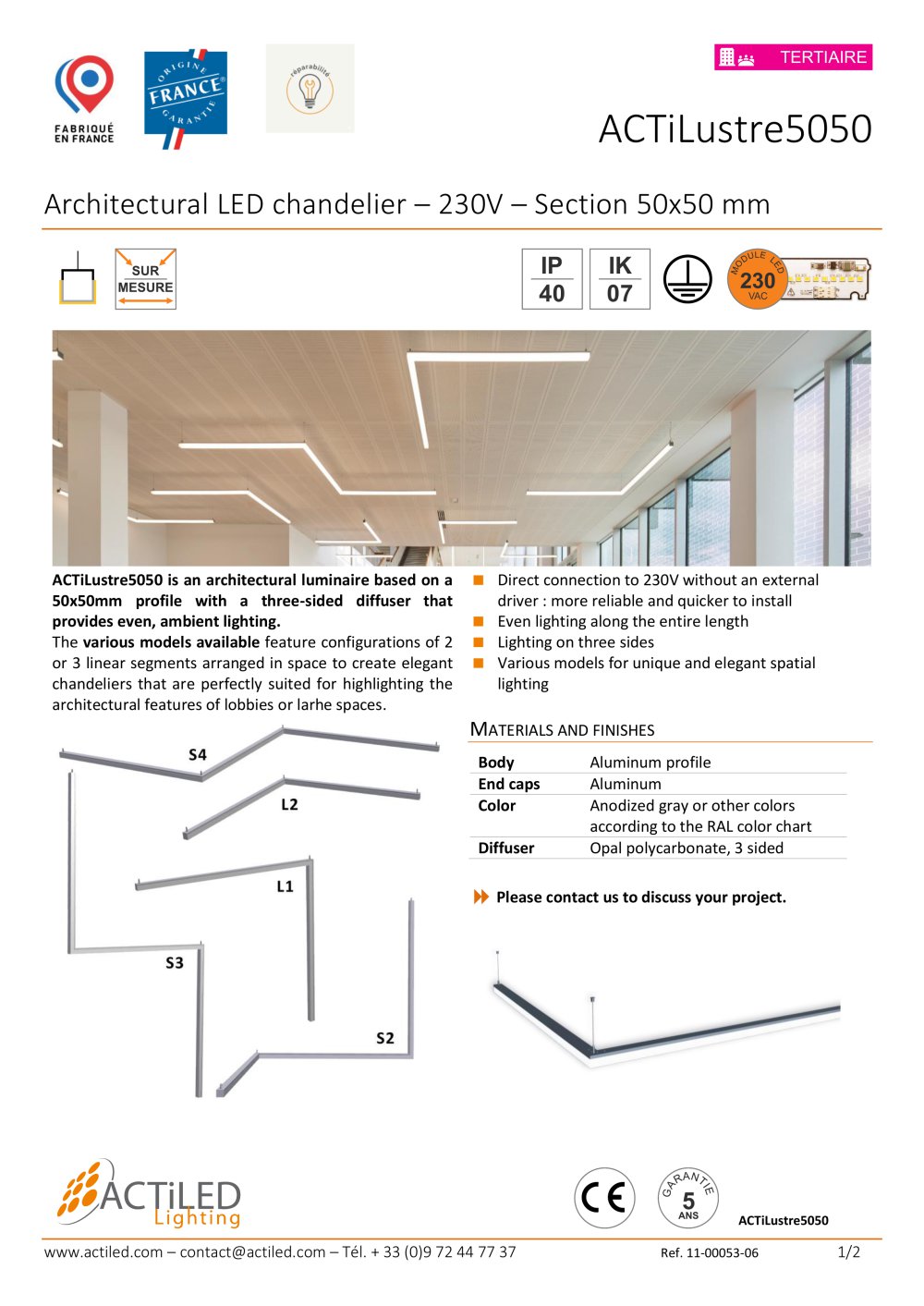 ACTiLustre5050 - ACTiLED Lighting