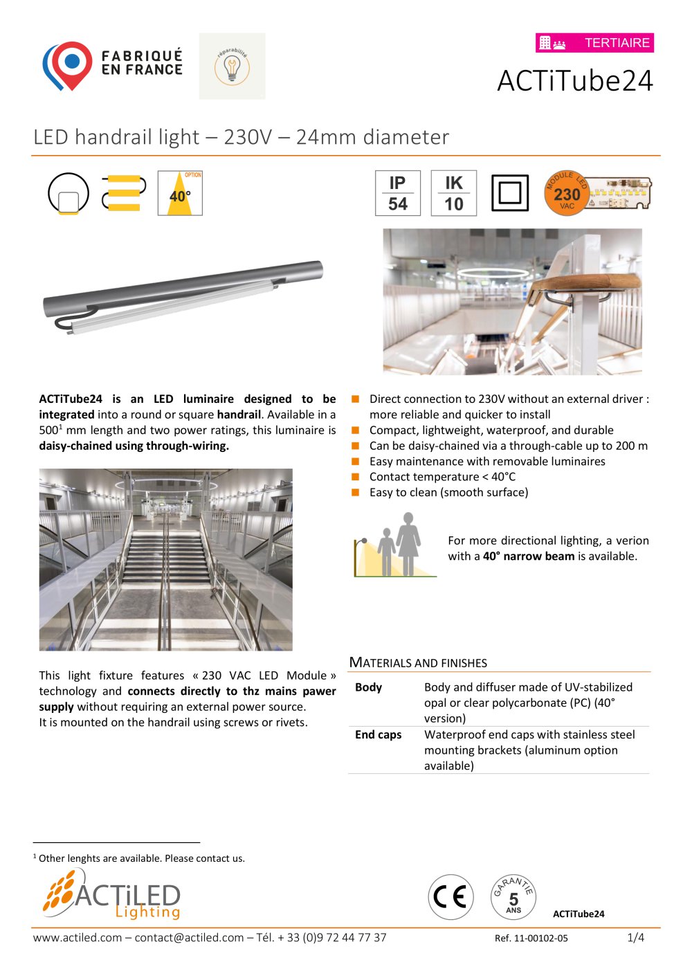 ACTiTube24 - ACTiLED Lighting
