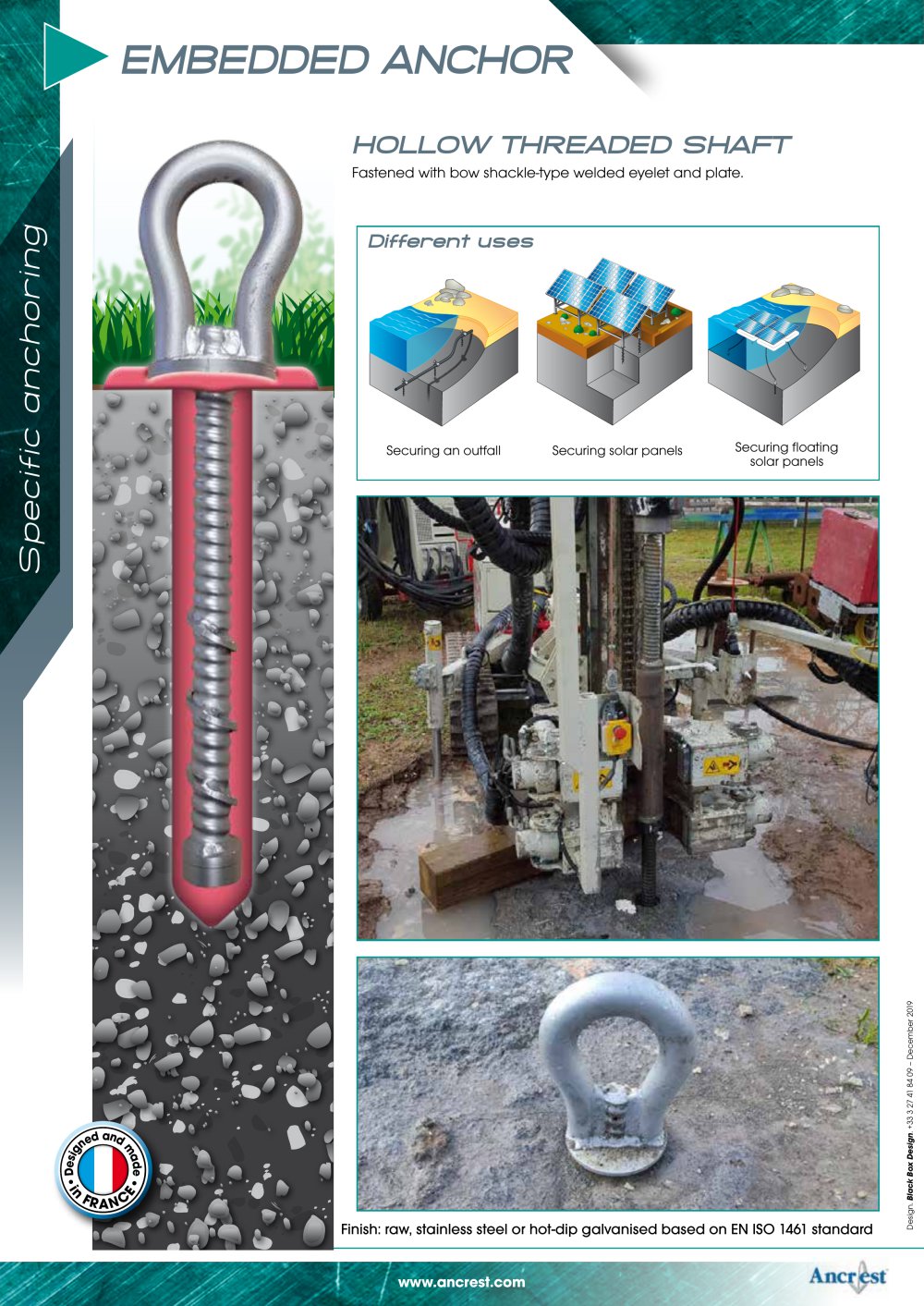 Embedded anchor - Ancrest