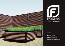 Formino - Aluminium garden fences made-to-measure