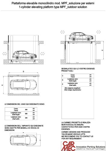 CAR LIFT MODEL MPF