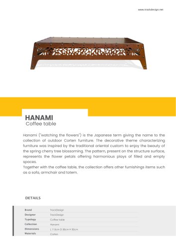 HANAMI Coffee table