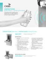 Contactless Bottle Fillers + Drinking Fountains Flyer