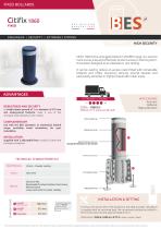 CITIFIX 1860 Anti-ram fixed bollard