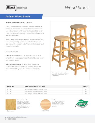 Wood Stools