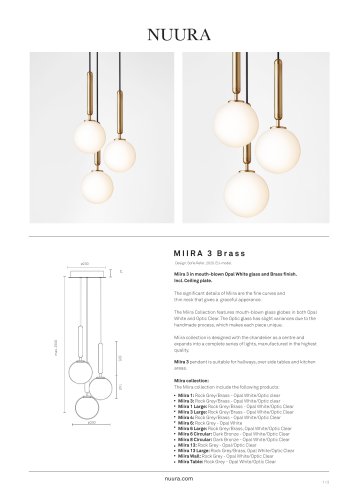 MIIRA 3 Brass