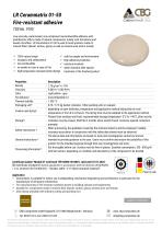 LR Cerammatrix 01-50 Fire-resistant adhesive