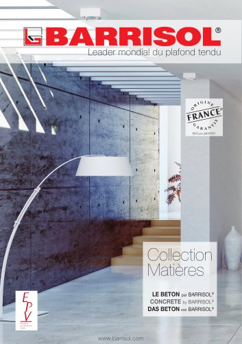 Collection Matières Concrete by BARRISOL