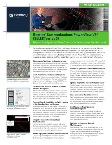 Bentley Communications PowerView V8i