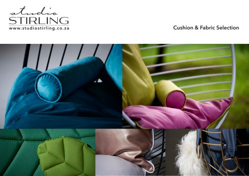 Cushion & Fabric Selection