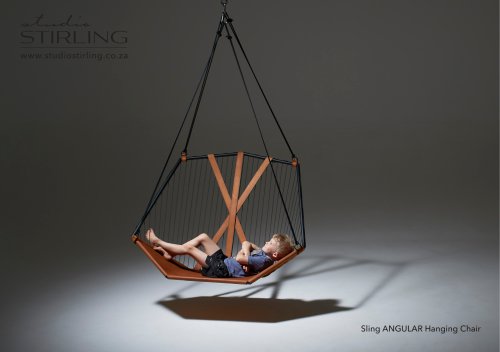 Studio Stirling Angular Sling Hanging Chair