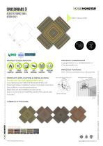 CROSSROADS X Acoustic Fabric Panel / Product Data Sheet
