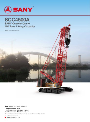 Crawler crane-SCC4500A