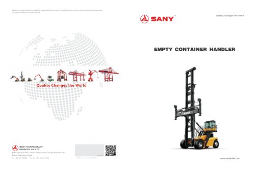 Empty Container Handler-SDCE90K7