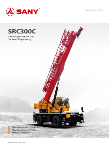 Rough-terrain Crane-SRC300C