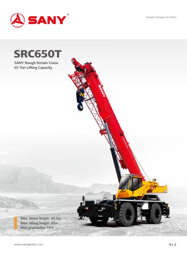 Rough-terrain Crane-SRC650T