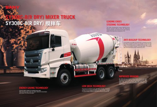 Truck Mixer-SY308C-8(R Dry)