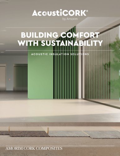 Brochure Acousticork | Acoustic Insulation Solutions  en